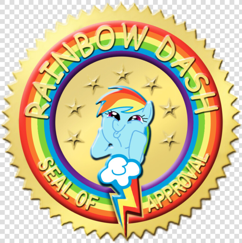 Rainbow Dash Rarity Pinkie Pie Clip Art   Rainbow Dash Seal Of Approval  HD Png DownloadTransparent PNG