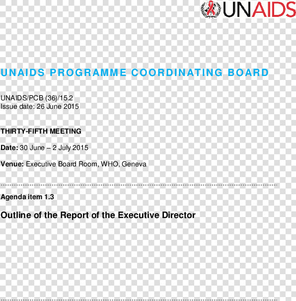 Joint United Nations Programme On Hiv aids  HD Png DownloadTransparent PNG