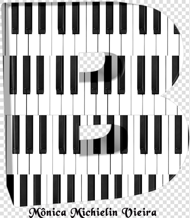 Alfabeto Teclas Do Piano Em 3d Png   Musical Teclado En Png  Transparent PngTransparent PNG