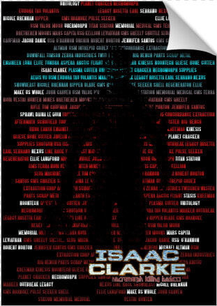 Isaac Clarke 1 Print   Graphic Design  HD Png DownloadTransparent PNG