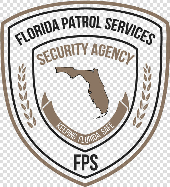 Florida Patrol Services Logo   Security Guard Seal Tampa  HD Png DownloadTransparent PNG