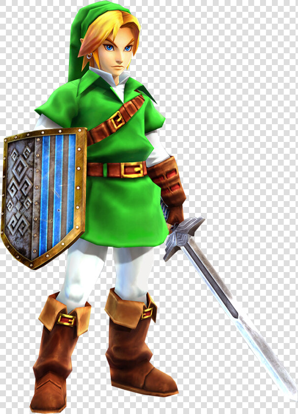 Transparent Ocarina Of Time Link Png   Ocarina Of Time Link Hyrule Warriors  Png DownloadTransparent PNG