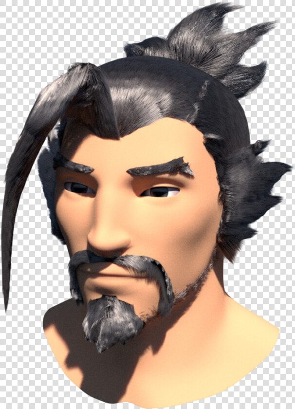 Hanzo Head Png Clipart Library Library   Hanzo Face Png  Transparent PngTransparent PNG