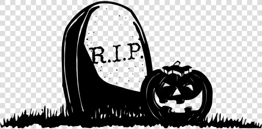 Halloween  Jack O Lantern  Gravestone  Tombstone   Pumpkin Clip Art  HD Png DownloadTransparent PNG