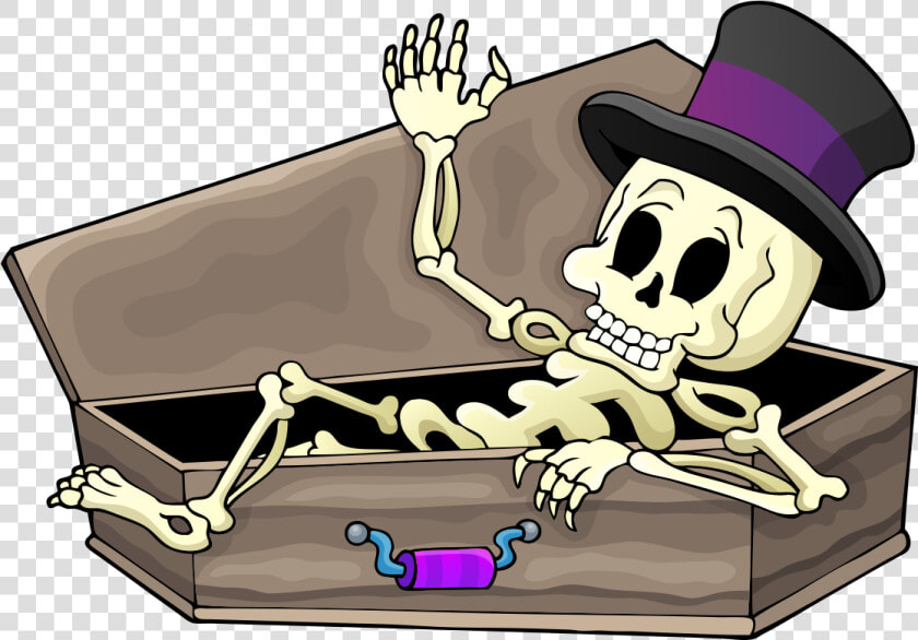 Cosas En Calaverita Transparent Background   Calaverita En Ataud  HD Png DownloadTransparent PNG