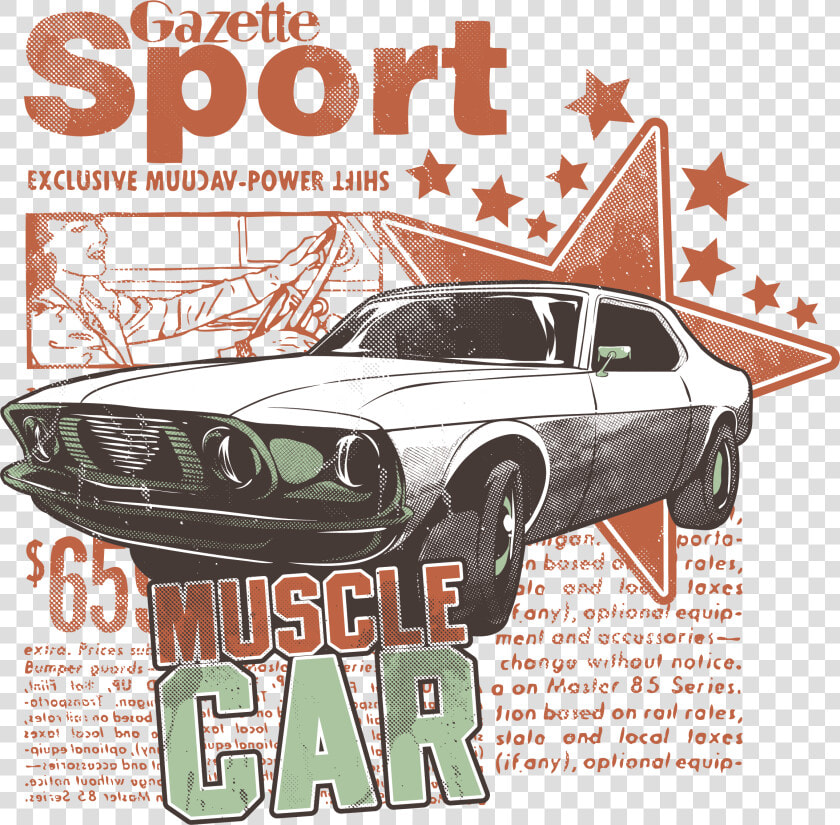 Car Wallpaper Sports T shirt Paper Pattern Printing   T shirt  HD Png DownloadTransparent PNG