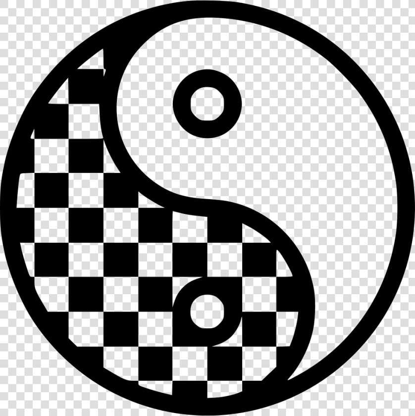 Ying Yang   Chinese Wall Chess Puzzle  HD Png DownloadTransparent PNG