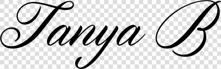 Tanyabittner   Com   Tanya Written In Calligraphy  HD Png DownloadTransparent PNG