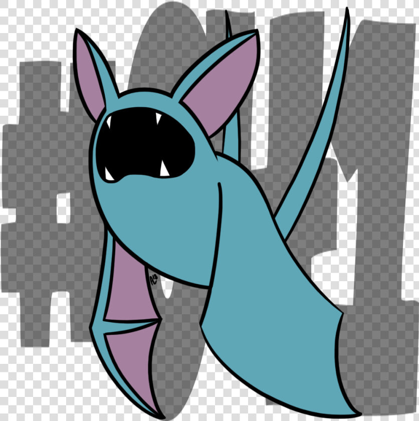 041 Zubat   Cartoon  HD Png DownloadTransparent PNG