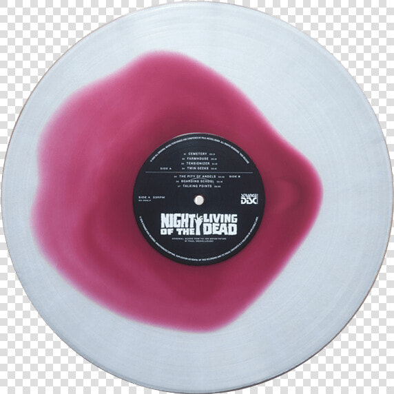 Night Of The Living Dead 1990 Score Blood Pool Vinyl  HD Png DownloadTransparent PNG