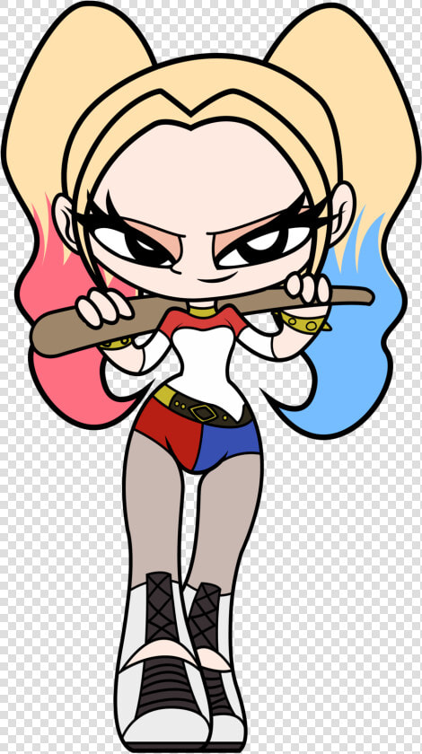 Suicide Squad Mini Harley Qui   Harley Quinn Cartoon Clipart  HD Png DownloadTransparent PNG