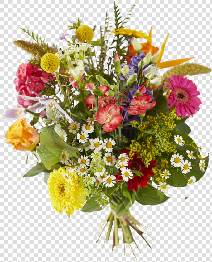 Boeket Bont Geplukt   Bloemen Boeket  HD Png DownloadTransparent PNG