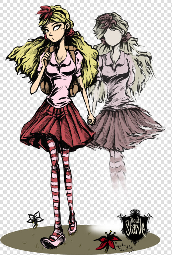 Don T Starve Wendy Abigail By Propimol   Wendy Don T Starve Fan Art  HD Png DownloadTransparent PNG