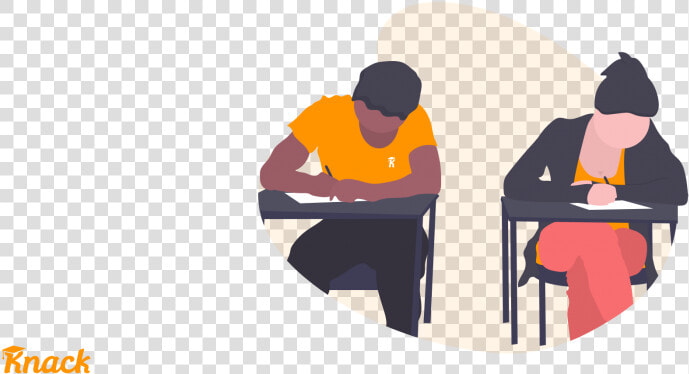 Why Peer Learning Is Essential To A Modern College   Cartoon Students At Desks  HD Png DownloadTransparent PNG