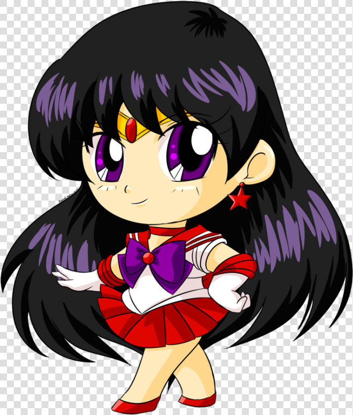 Transparent Mars Clipart   Sailor Moon Chibi Sailor Mars  HD Png DownloadTransparent PNG