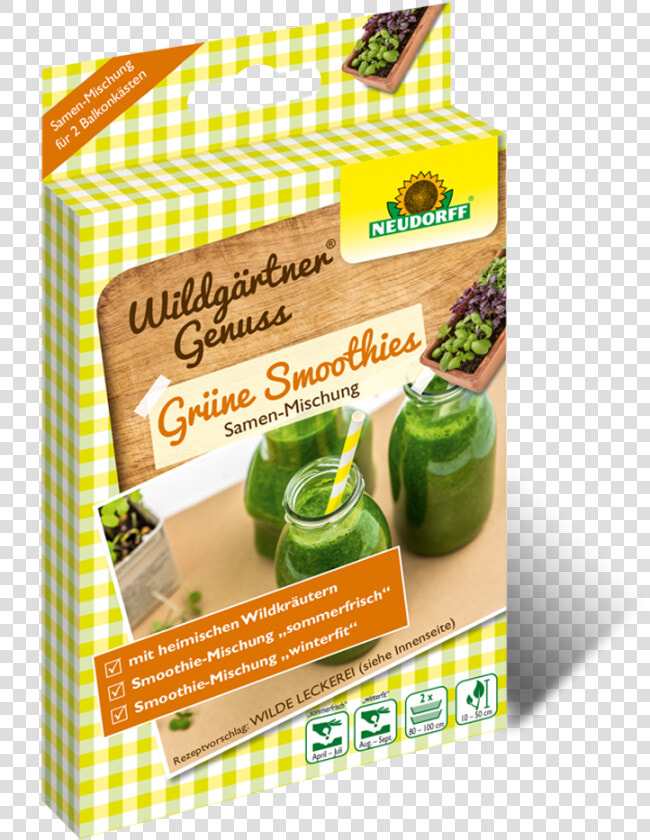 Wildgardentreat Green Smoothies   4005240008911  HD Png DownloadTransparent PNG