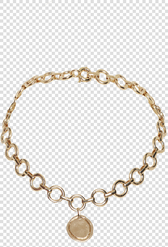 O Chain Choker In Colour Gold Earth   Bracelet  HD Png DownloadTransparent PNG