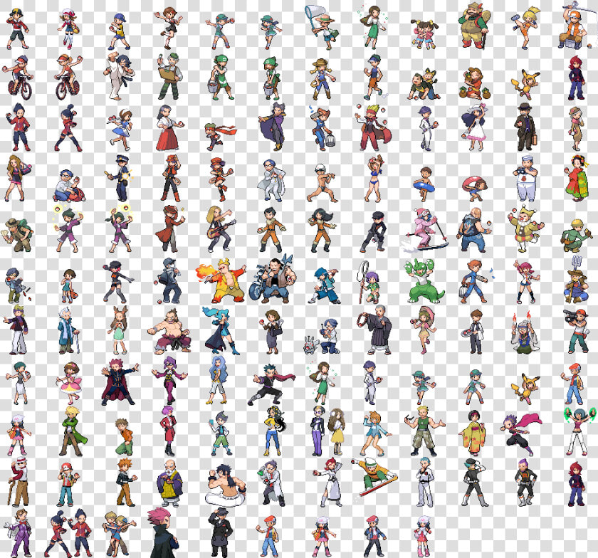 Png Sprite Generator   Pokemon Trainer Sprites Gen 5  Transparent PngTransparent PNG