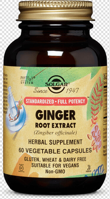 Sfp Ginger Root Extract Vegetable Capsules   Solgar Hyaluronic Acid 120 Mg 30 Tablets  HD Png DownloadTransparent PNG