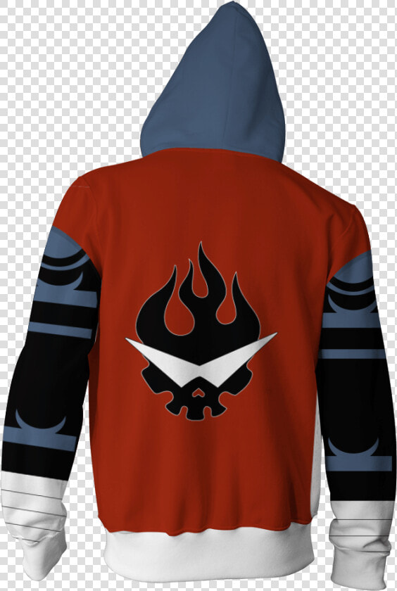 Tengen Toppa Gurren Lagann Kamina Cosplay Zip Up Hoodie   Hoodie Gurren Lagann  HD Png DownloadTransparent PNG