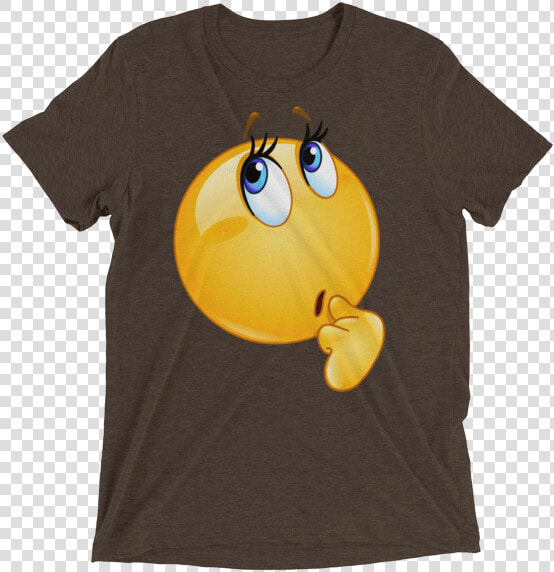 Funny Wonder Female Emoji Face T Shirt   T shirt  HD Png DownloadTransparent PNG