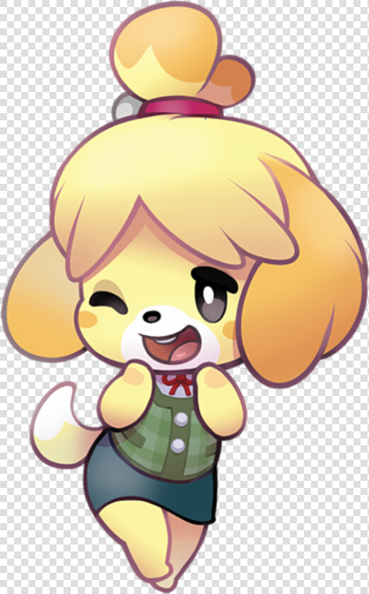 Animal Crossing Isabelle Fan Art   Animal Crossing Isabelle Fanart  HD Png DownloadTransparent PNG