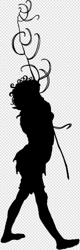 Silhouette People Person Free Photo   กราฟฟิก เวคเตอร์ ขาว ดำ นางฟ้า  HD Png DownloadTransparent PNG