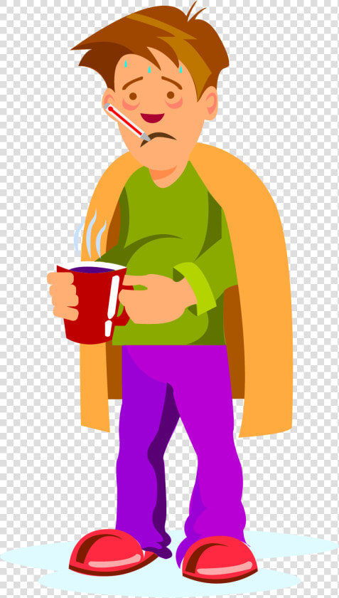 Cold Sick Person Clipart  HD Png DownloadTransparent PNG