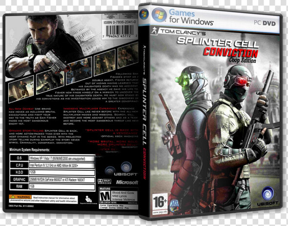 Splinter Cell Conviction  HD Png DownloadTransparent PNG