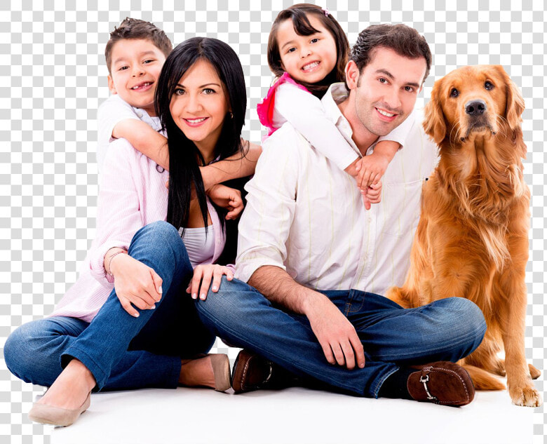 Family And Dog Png   Png Download   Happy Family With Dog Transparent Background  Png DownloadTransparent PNG