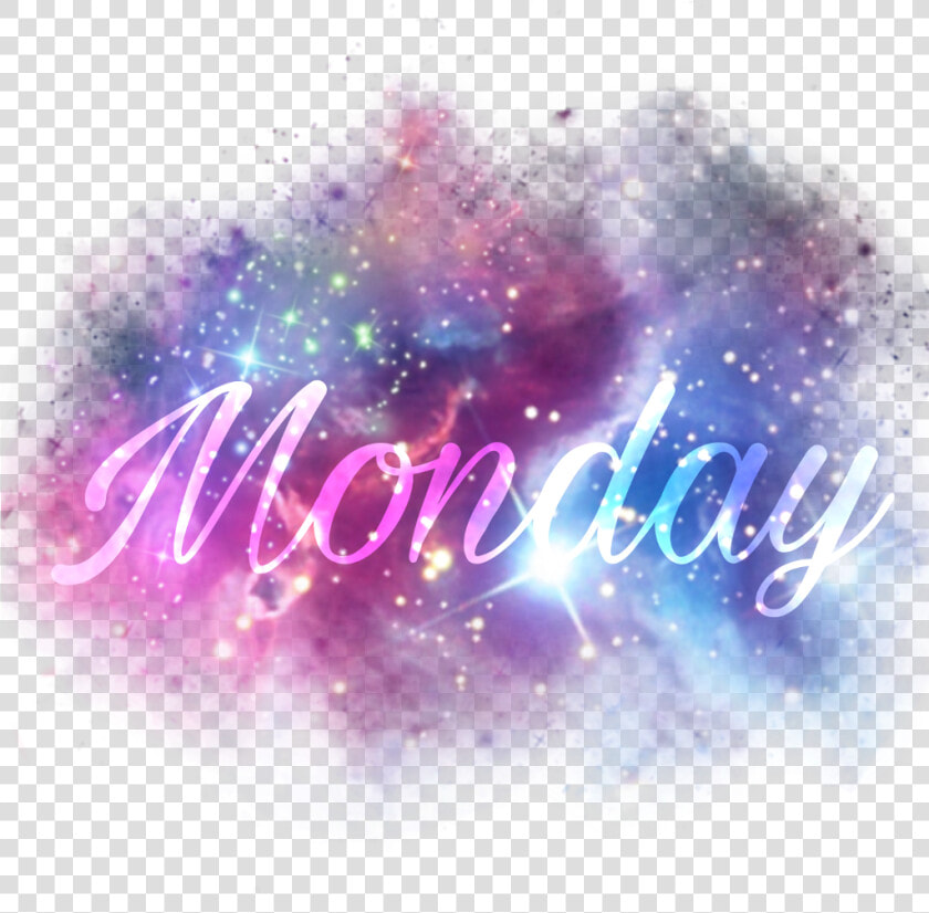  monday  galaxy  tumblr  instagram  insta  aesthetic   Graphic Design  HD Png DownloadTransparent PNG