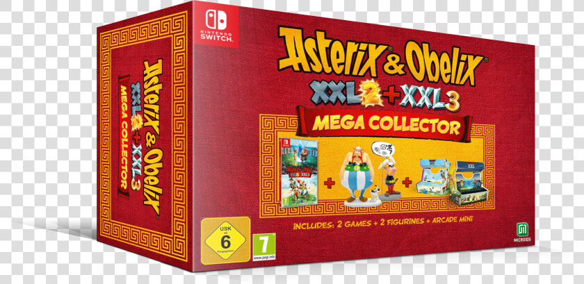 Asterix  amp  Obélix Xxl 3 The Crystal Menhir Collectors  HD Png DownloadTransparent PNG