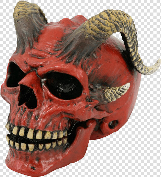 Red Demon Skull   Demonic Skull  HD Png DownloadTransparent PNG