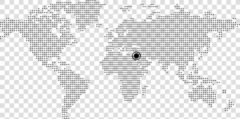 Transparent Mapa Mundi Png   World Map In Dots Png  Png DownloadTransparent PNG