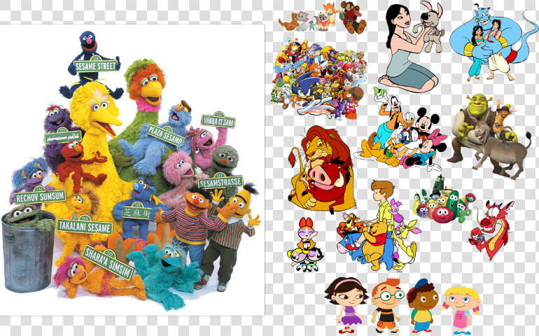 Transparent Plaza Clipart   Sesame Street International Muppets  HD Png DownloadTransparent PNG