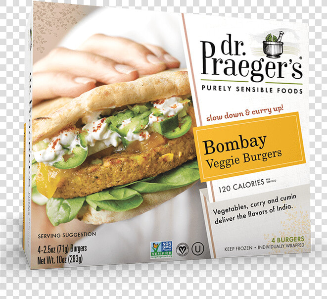 Praeger S Bombay Veggie Burgers   Plant Based Meat Substitutes  HD Png DownloadTransparent PNG