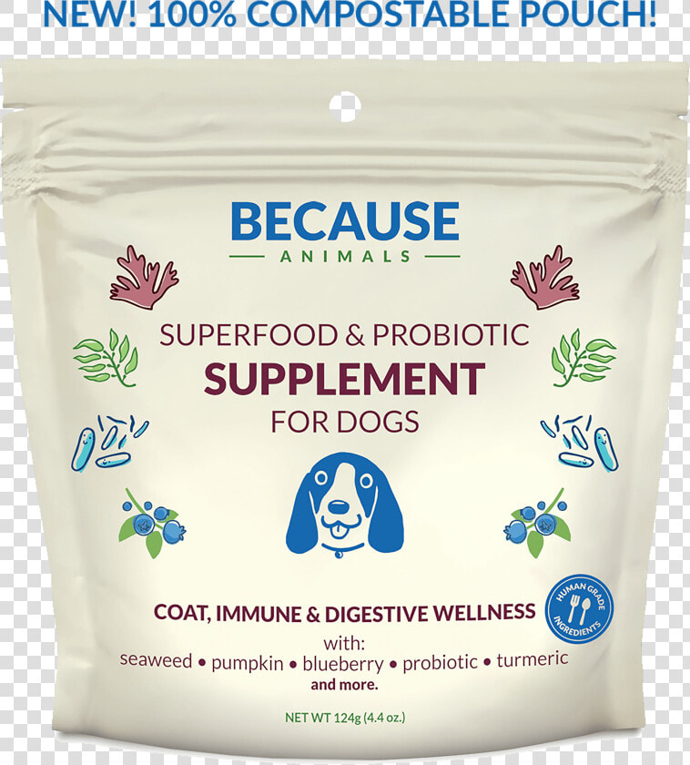 Superfood  amp  Probiotic Supplement For Dogs Data Max  HD Png DownloadTransparent PNG