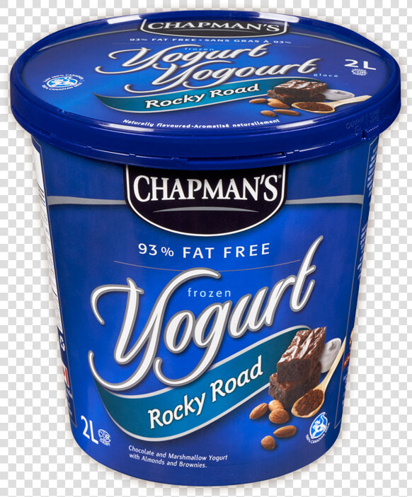 Chapman S Rocky Road Frozen Yogurt  HD Png DownloadTransparent PNG