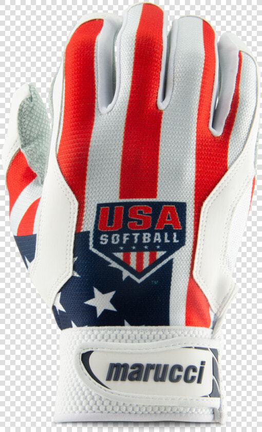 Usa Softball Stars And Stripes Batting Gloves   Football Gear  HD Png DownloadTransparent PNG