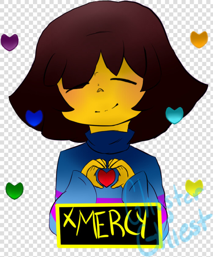 Undertale Fan Art Frisk Mercy   Png Download   Undertale Souls Fanarts Frisk  Transparent PngTransparent PNG