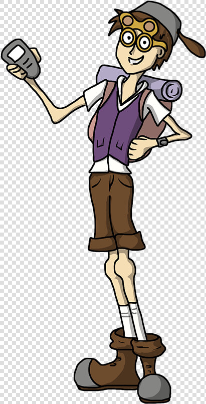 Armed With His Mother S Yoga Mat  An Old Pair Of His   Cartoon  HD Png DownloadTransparent PNG