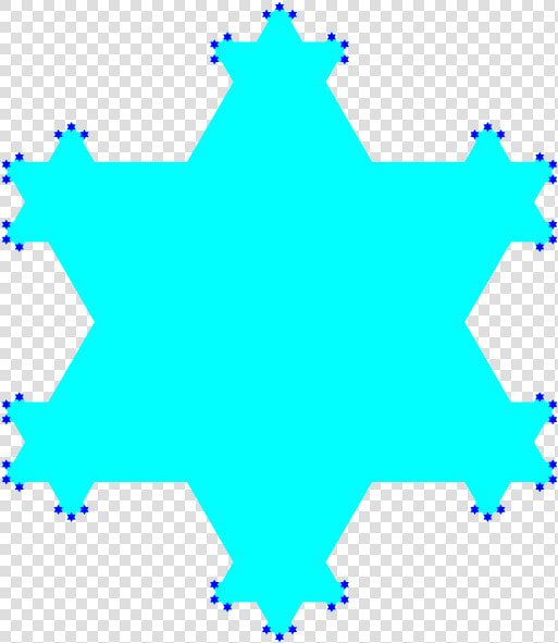 Koch Flake Fractal Png Clip Arts   Emblem  Transparent PngTransparent PNG