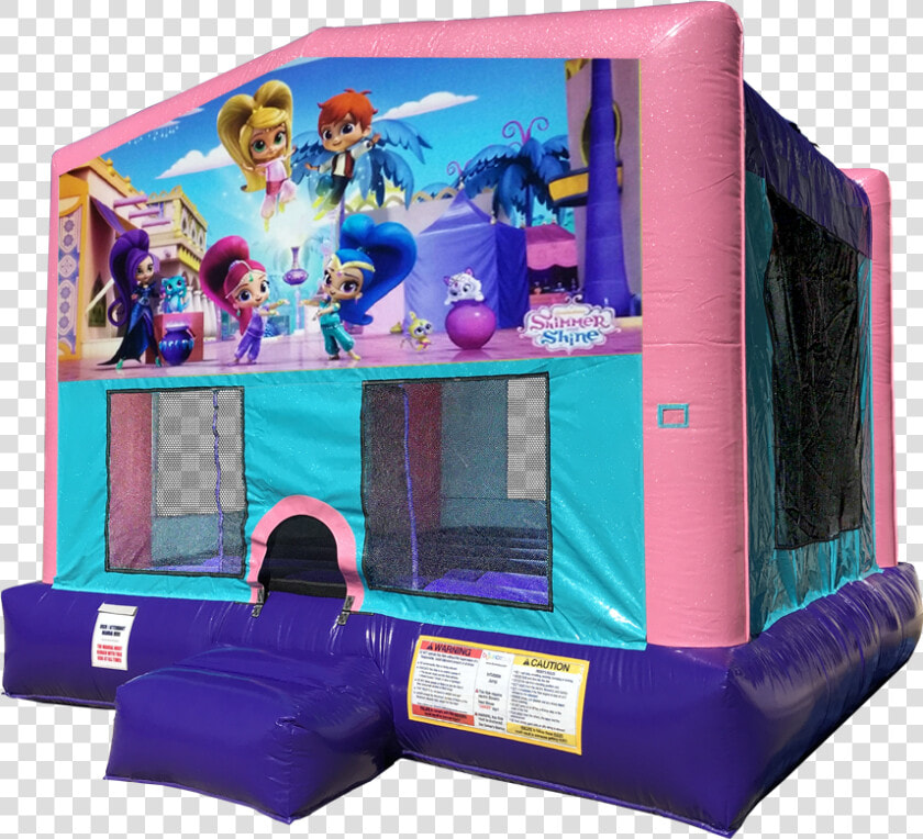 Shimmer And Shine Bouncer   Austin Bounce House Rentals  HD Png DownloadTransparent PNG