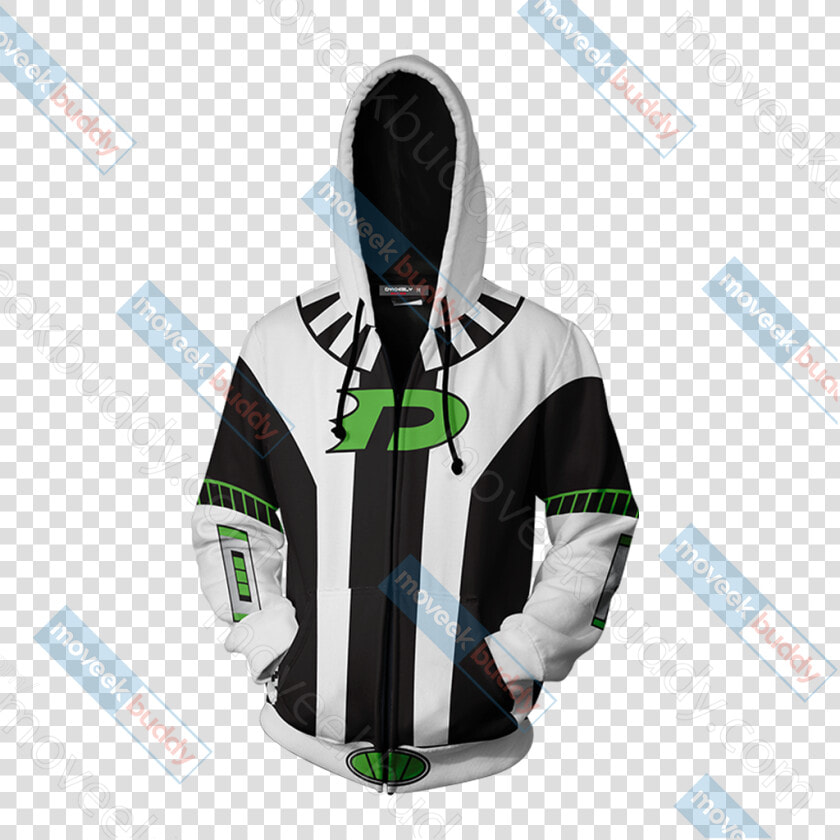 Danny Fenton Cosplay Zip Up Hoodie Jacket   Ichigo  HD Png DownloadTransparent PNG