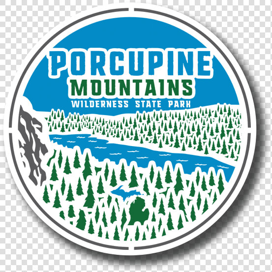 Porcupine Mountains   Circle  HD Png DownloadTransparent PNG