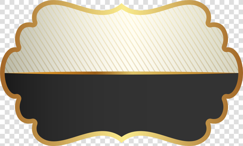 Transparent Formas Vintage Png   Black And Gold Label Template  Png DownloadTransparent PNG