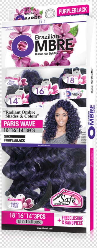 Isis Collection Brazilian Ombre Human Hair Blend Weave   Lace Wig  HD Png DownloadTransparent PNG