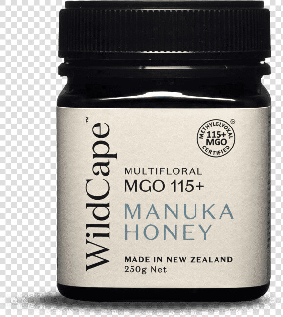 Mgo 115 250 Front   Mgo 115 Wildcape Manuka Honey  HD Png DownloadTransparent PNG