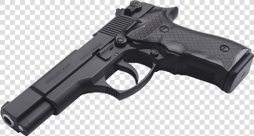 Zigana M16 Black   Zigana 9mm Pistol  HD Png DownloadTransparent PNG