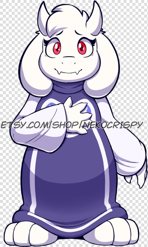 Toriel Acrylic Standee sticker Design   Toriel Goat Mom Sexy  HD Png DownloadTransparent PNG